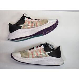 Nike Womens Zoom Winflo 8 CW3421-103 White Running Shoes Sneakers Size 9